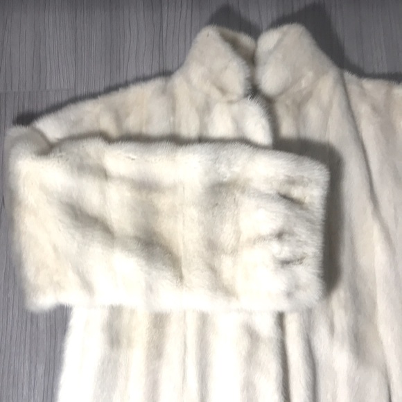 Rare platinum mink jacket, M/L - Picture 4 of 6